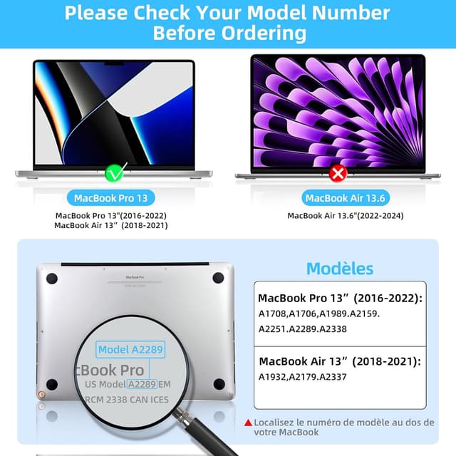 Thumbnail 1 de STARY 360° Privacy Screen MacBook Air 13