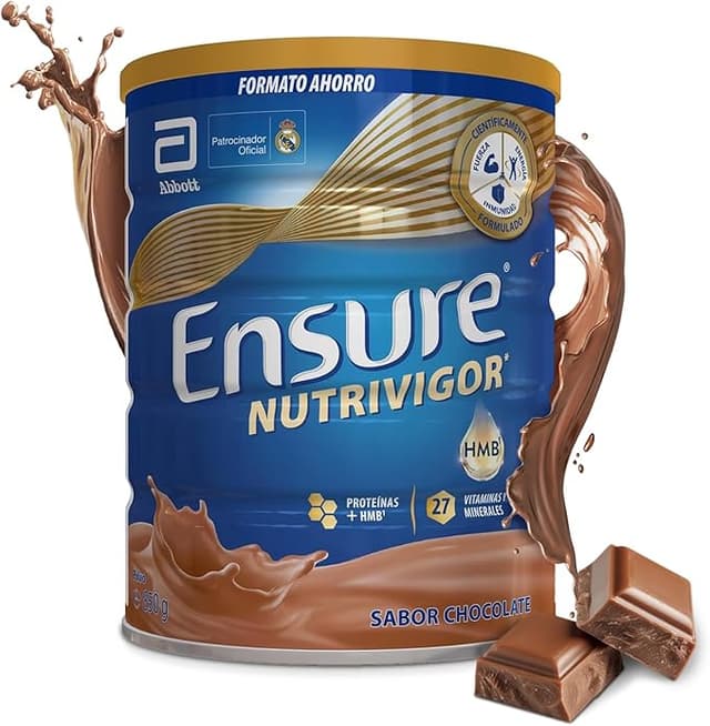 Imagen de Ensure Nutrivigor Chocolate - Complemento con HMB, Proteínas y Vitaminas 🍫 en OfertitasTOP