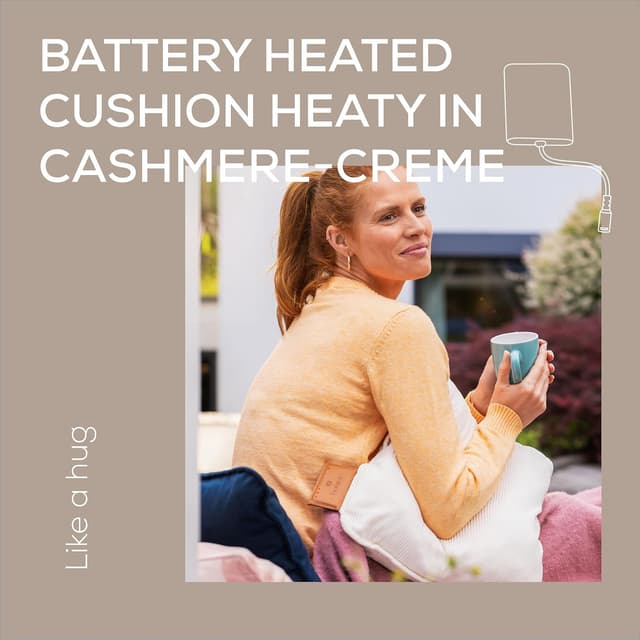 Detalle 2 de Beurer Heaty Heat pad (Cordless) with battery, 3 temperature settings and auto switch-off