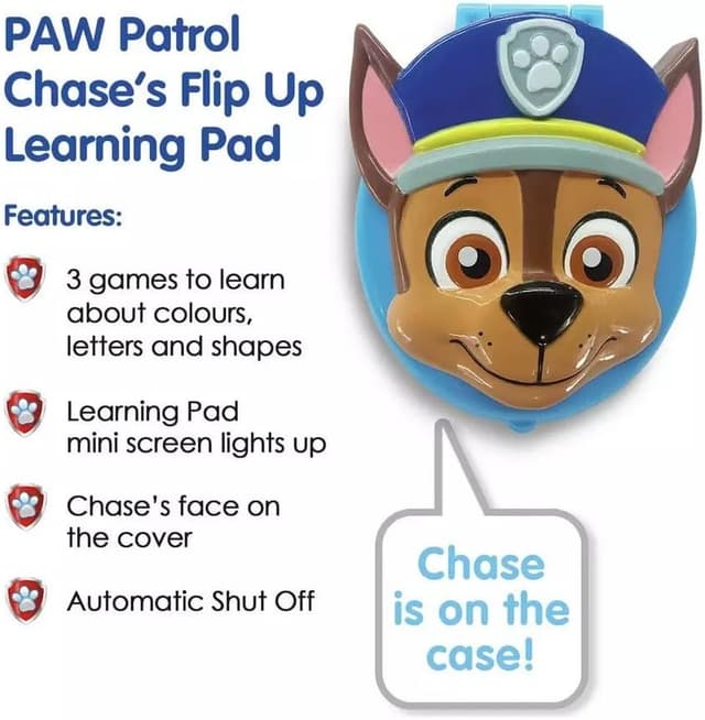 Thumbnail 4 de PAW PATROL Chase Flip Up Learning Pad