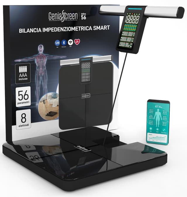 Detalle de Bilancia impedenziometrica Smart Wi‑Fi 56 misurazioni