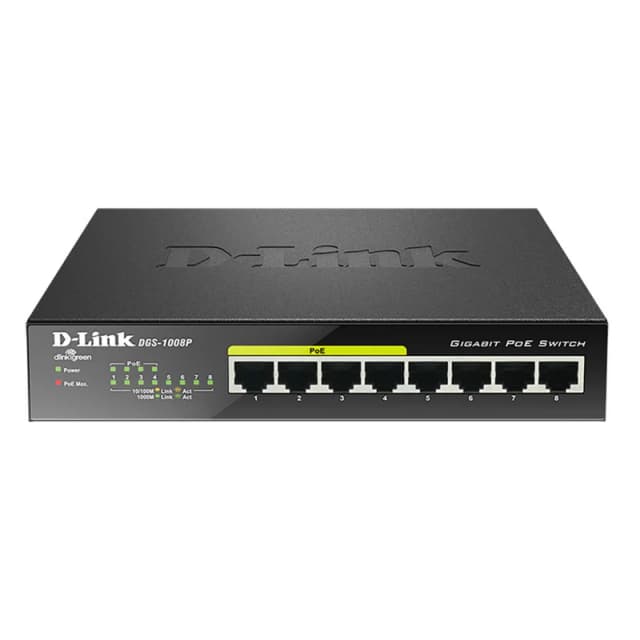 Imagen de D-Link DGS-1008P Switch de 8 Puertos ⚡ en OfertitasTOP