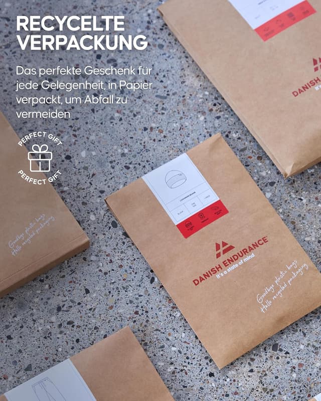 Thumbnail 5 de DANISH ENDURANCE Quarter Laufsocken 3 Paar