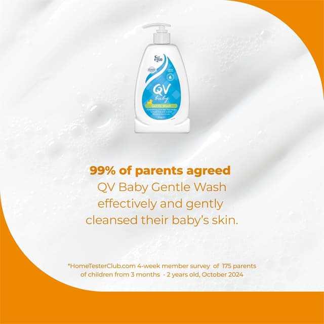 Thumbnail 6 de QV Baby Gentle Wash 500ml gentle body wash for sensitive skin