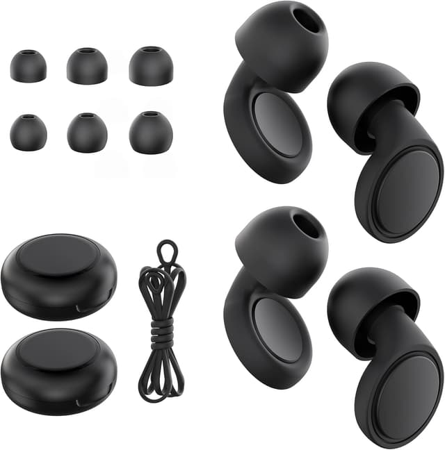 Detalle de Jayine Ear Plugs for Sleep 25 dB noise reduction