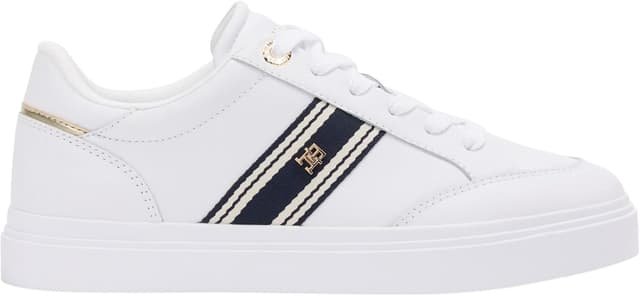 Detalle 2 de Tommy Hilfiger TH Chic Cupsole Webbing FW0FW09354 scarpa bassa donna