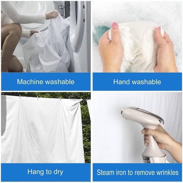 Detalle de Weißer faltbarer Fotohintergrund Bonvvie (1,8 x 2,8 m) aus Musselin & Satin