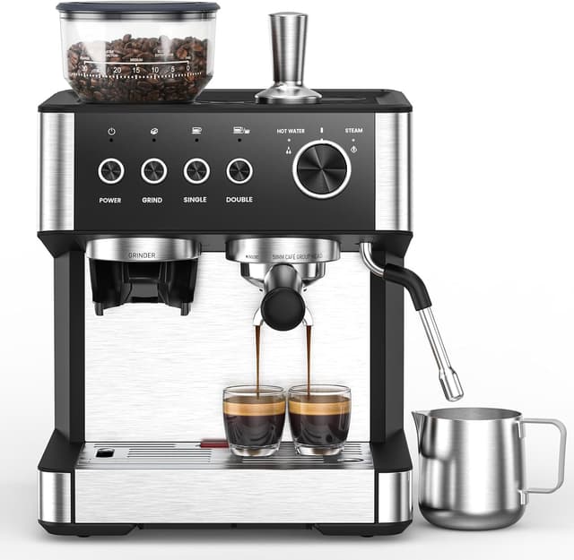 Detalle de 2026 Upgrade Espresso Machine with Grinder