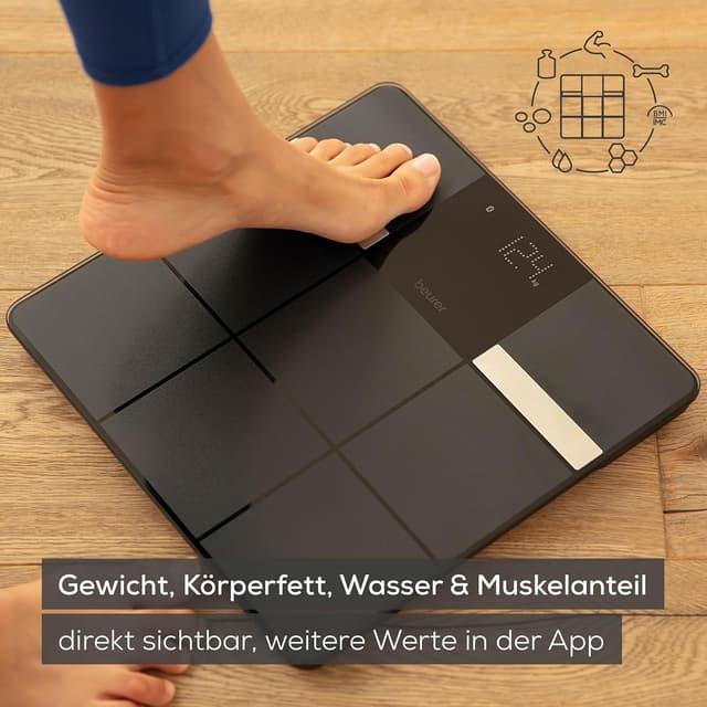 Detalle de Beurer BF 450 Personenwaage 180 kg