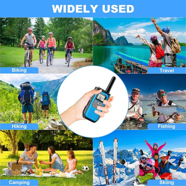 Thumbnail 6 de NXGKET Walky Talky a 16 canali