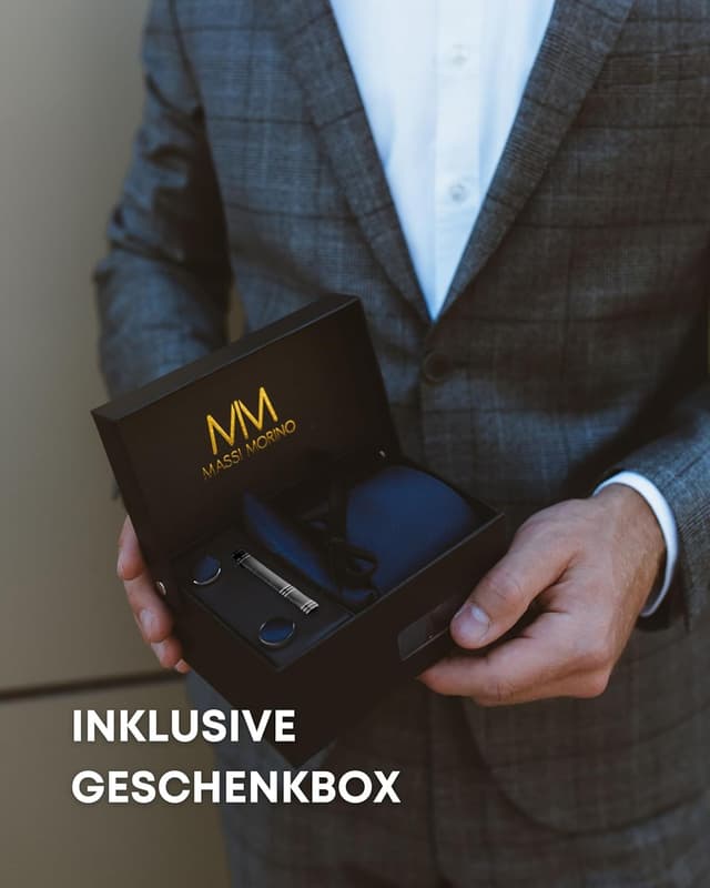 Detalle 1 de Massi Morino Krawatte Set 5-teilig