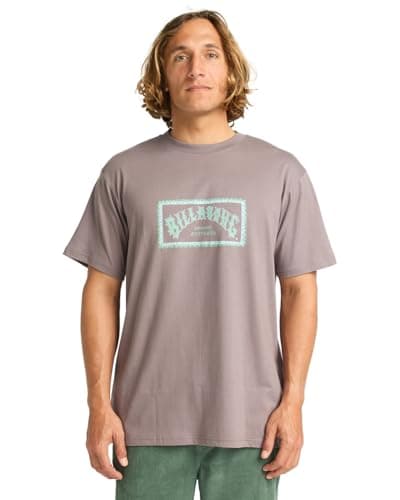 Detalle de BILLABONG Arch Frame SS camiseta gris talla L