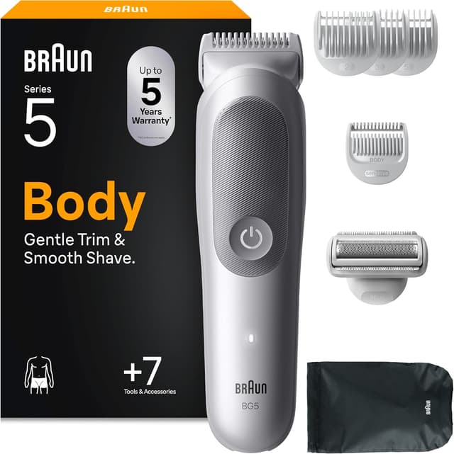 Detalle de Braun BG5555 rasoio corpo 100 min 🪒