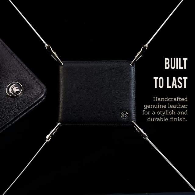 Thumbnail 5 de POWR Mens Wallet RFID Bifold, 6 Slots 🧾