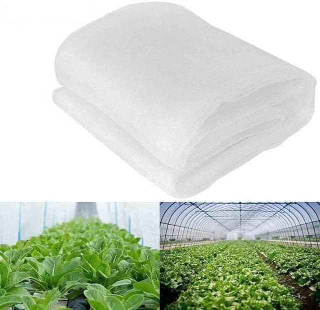 Detalle de Ilyever 2.5m x 10m insect protection netting for plant covers