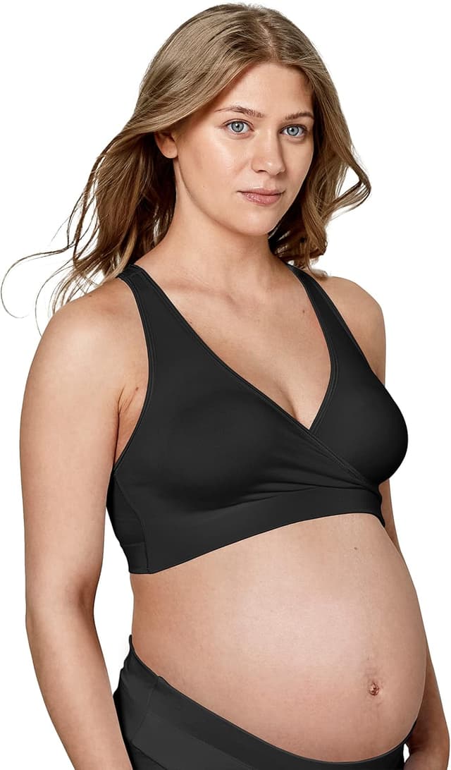 Detalle de Medela Keep Cool Sleep sujetador de lactancia negro