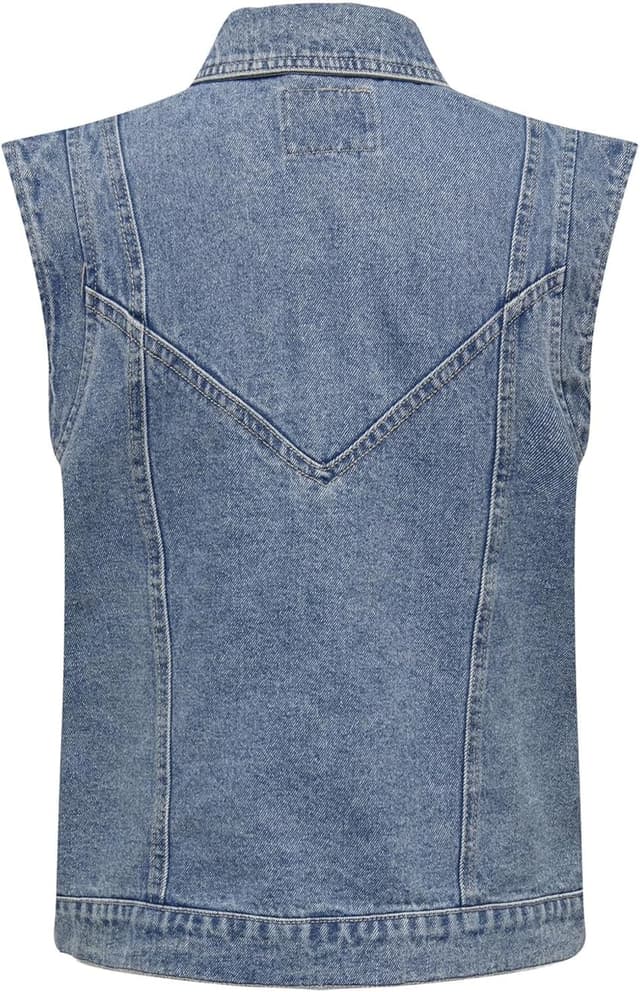 Detalle 2 de ONLY Veste en jean sans manches ONLKENNEDY