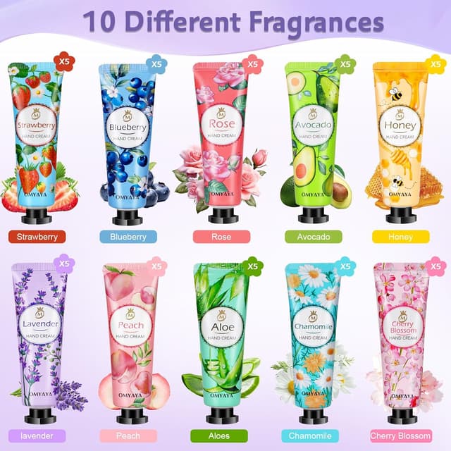 Detalle 2 de Handcreme Mini Set mit 50 Stück