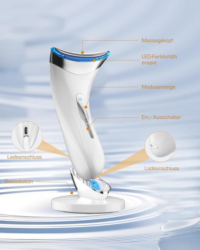 Thumbnail 5 de Gesichtmassagegerät 45℃ Face Gerät 💆