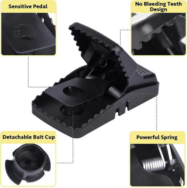 Thumbnail 1 de Trisiki 2 Pack Professional Mouse Trap 2 pcs