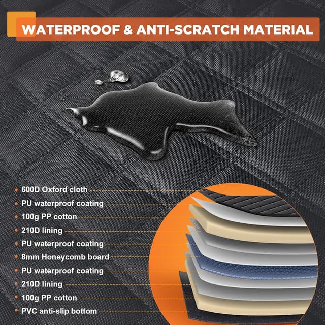 Thumbnail 6 de Hundeautositz für große Hunde L, extra stabil