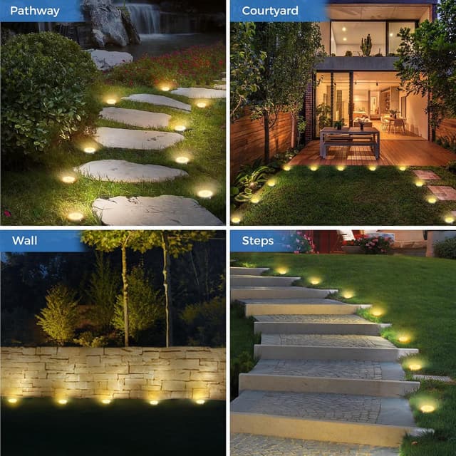 Thumbnail 5 de Peasur Solar Bodenleuchten 6er Set