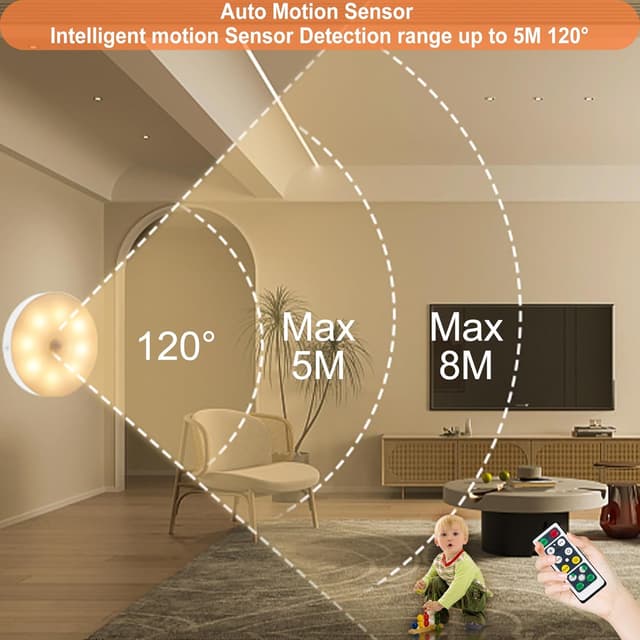 Detalle 2 de DSLebeen Nachtlicht 6 Stück