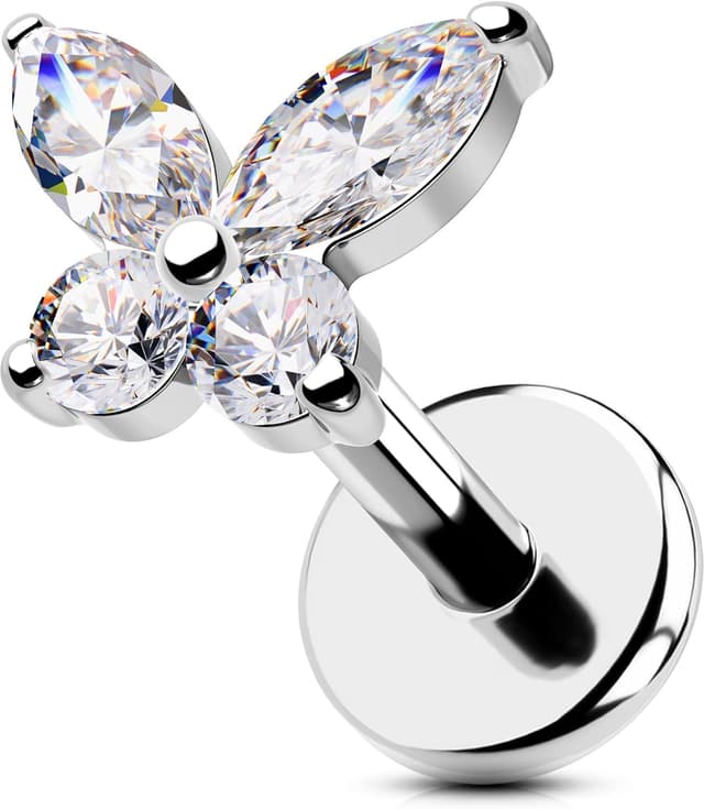 Imagen de OUFER Boucles piercing lèvres 18G 6/8mm en OfertitasTOP