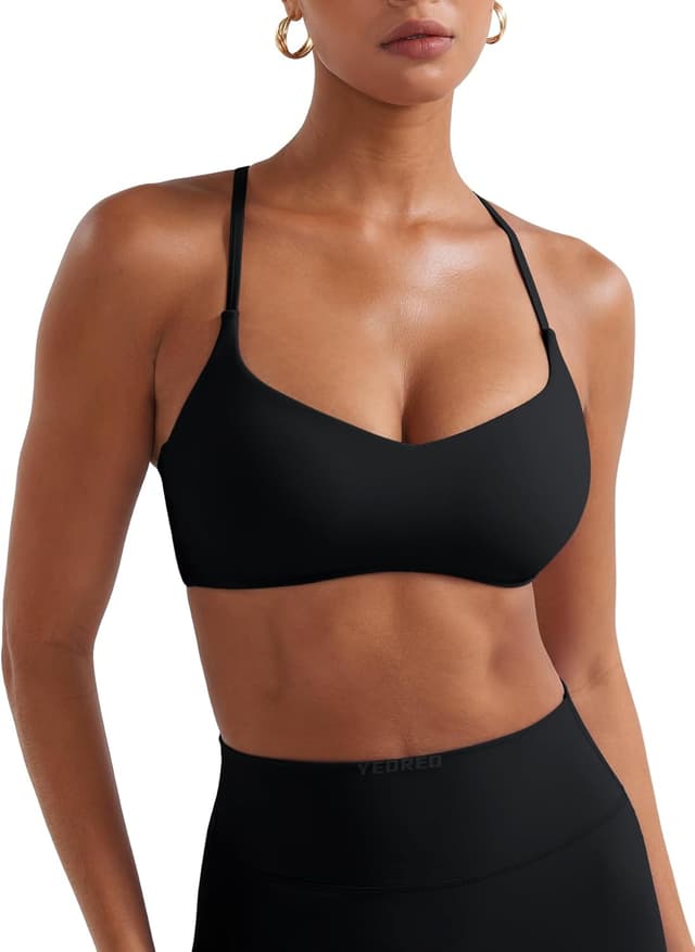 Detalle de YEOREO Y Back Padded Sports Bra 2-Pack