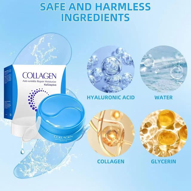 Detalle 2 de Patch yeux collagène acide hyaluronique 60