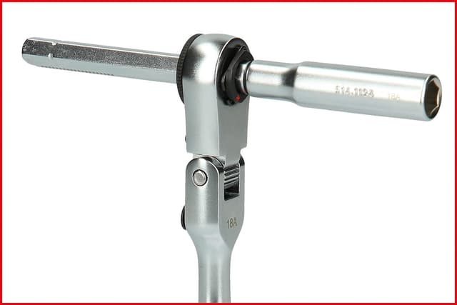 Detalle de Coffret 3 pièces de cliquet 1/4" avec porte-embouts et adaptateur pour douilles (KS TOOLS)