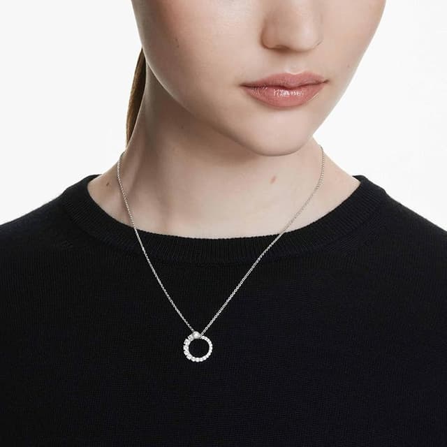 Thumbnail 4 de Swarovski Matrix colgante perla 1 talla blanca