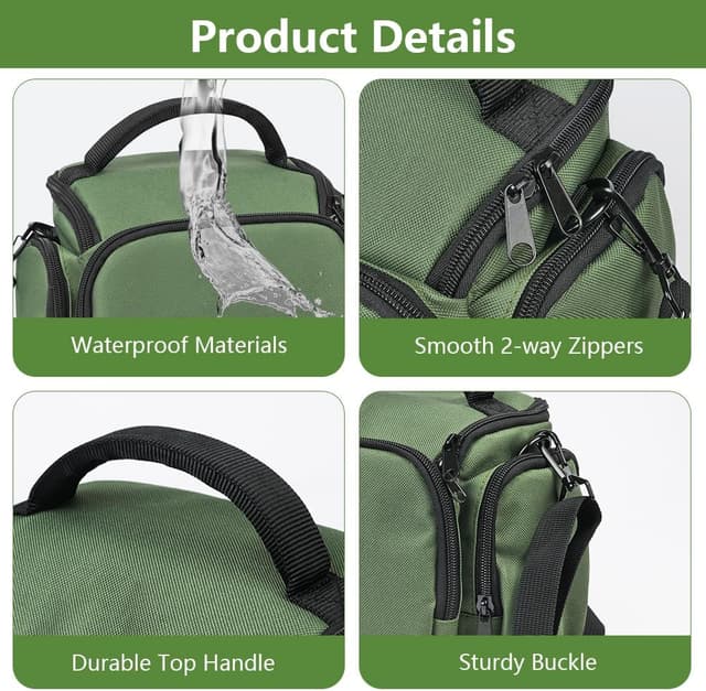 Thumbnail 4 de Ainiv Kameratasche Spiegelreflex 22×15×18 cm