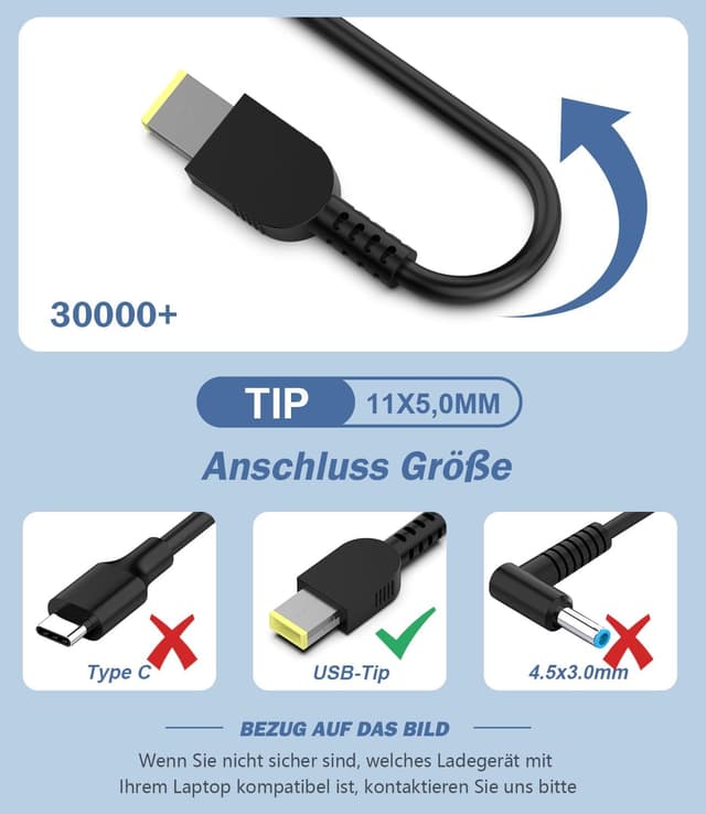 Thumbnail 5 de shefor 135W Laptop Netzteil Lenovo Slim