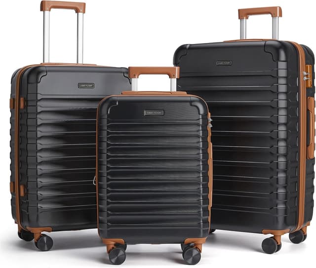 Imagen de LIGHT FLIGHT 3-Piece Luggage Set 20/24/28 in. en OfertitasTOP