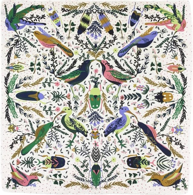 Detalle de Julunar Silk Like 35" Satin Hair Scarf (90cm x 90cm) — Large Square Wrap for Sleeping, Hair or Neck, Gift Packed