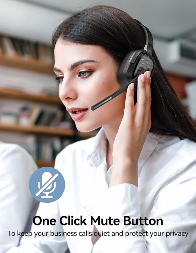 Thumbnail 5 de TECKNET 6.0 Bluetooth Headset 50H playtime