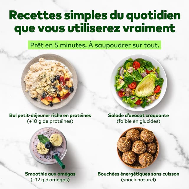 Thumbnail 6 de Jorus Graines de chanvre décortiquées 1 kg 🥗