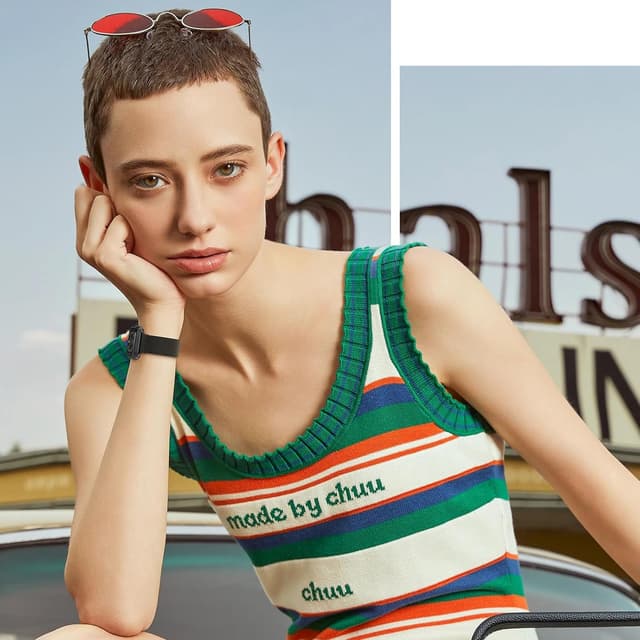 Thumbnail 6 de Stainless Steel Milanese Loop Magnetic Clasp Apple Watch Band (46mm/44mm/45mm/49mm)