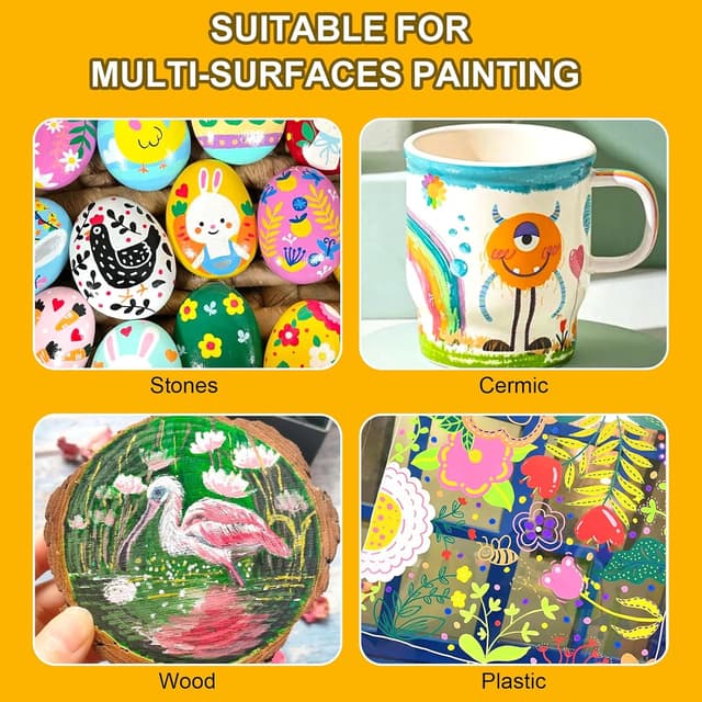 Thumbnail 4 de Bonala set 50 lápices acrílicos doble punta