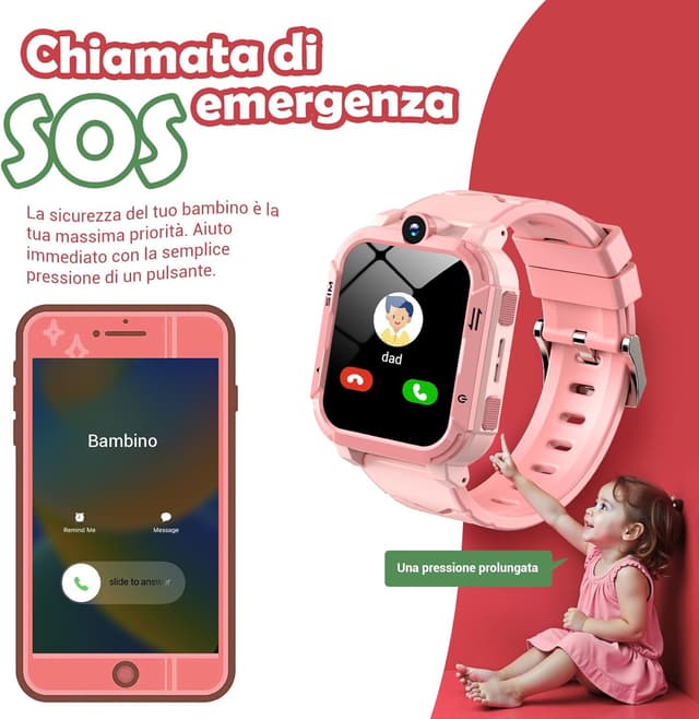 Detalle de Blackview smartwatch bambini GPS 4G