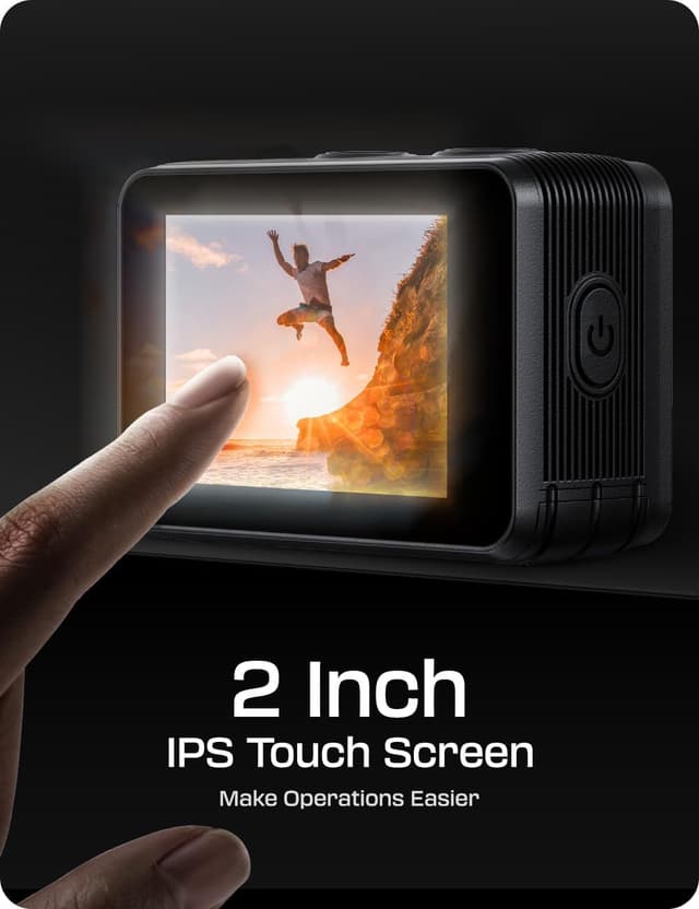 Detalle 2 de Surfola SF630 Cámara Deportiva 4K 60FPS