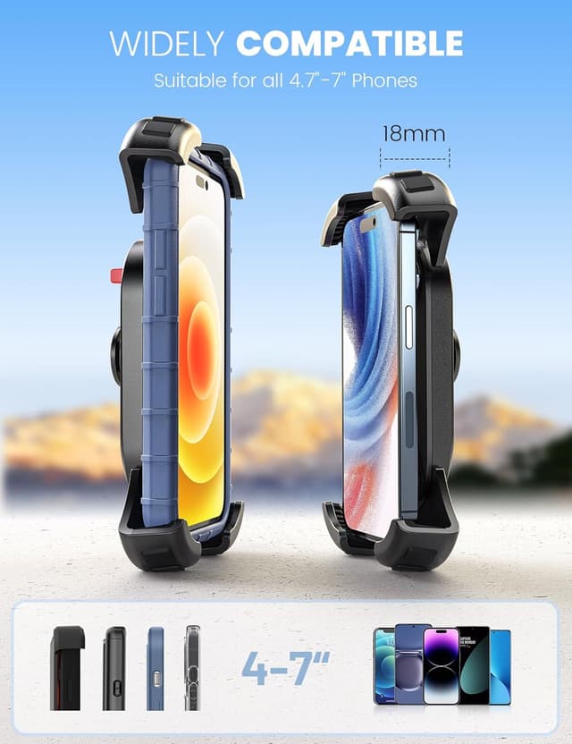 Thumbnail 6 de Deerfun Handyhalter Fahrrad 360° Lenkerhalter