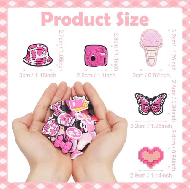 Detalle 2 de LHOEST Crocs Charms Cartoon mit 37 Pins