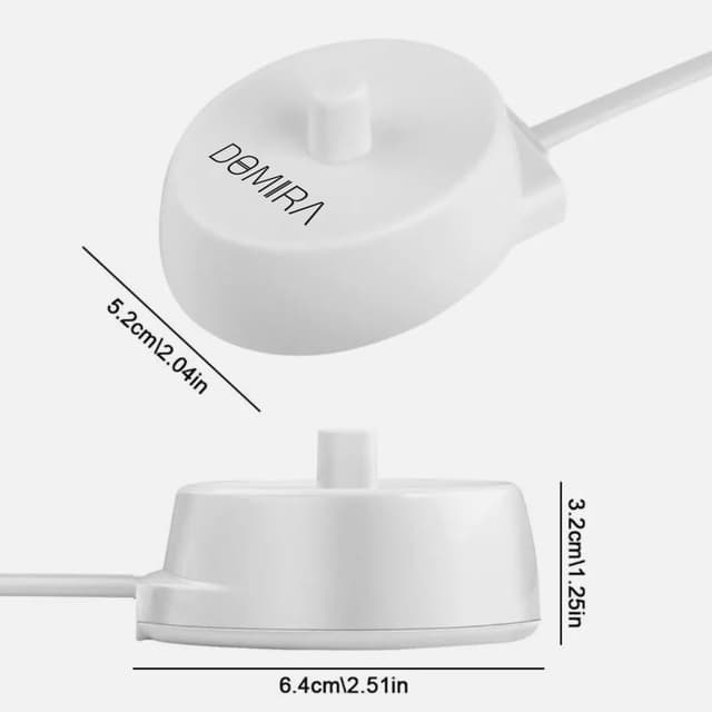 Thumbnail 6 de Universal Electric Toothbrush Charger Adapter (UK plug) for Sonicare-style chargers – 1-metre lead