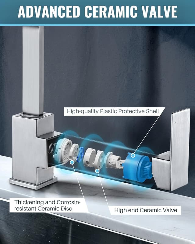 Thumbnail 3 de iVIGA Grifo de cocina 240 mm altura