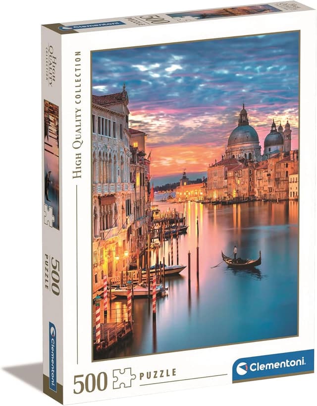 Detalle de Clementoni 35056 Puzzle 1000 pièces « Lumineux Canal de Venise » (à partir de 14 ans)