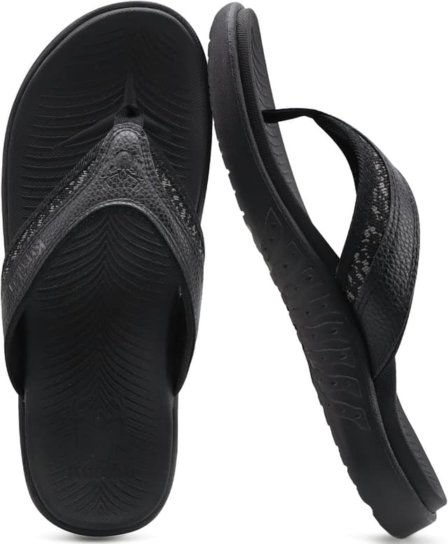 Detalle de KuaiLu Mens Sport Flip Flops Orthotic Support Size 7