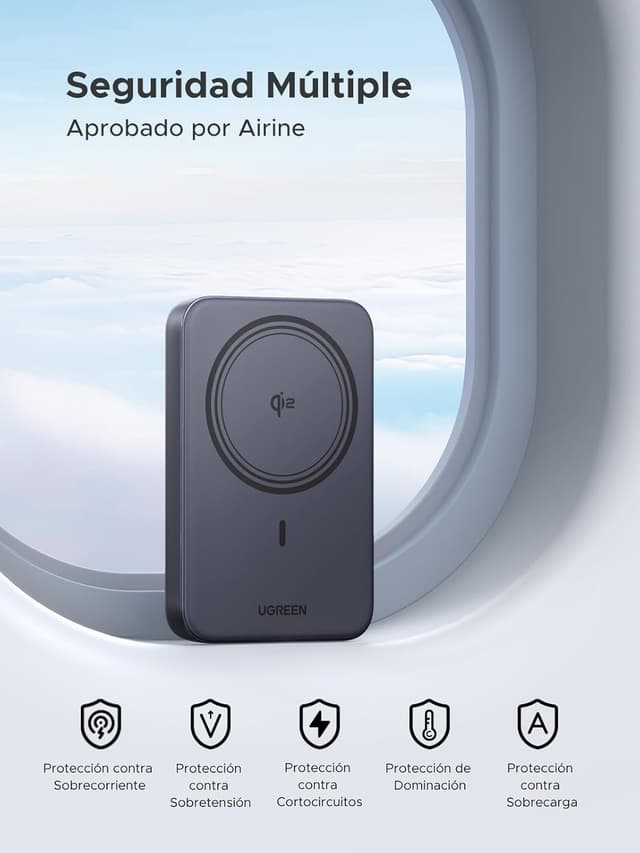 Thumbnail 6 de UGREEN Nexode Qi 2: Power Bank Magnético 10000mAh ⚡