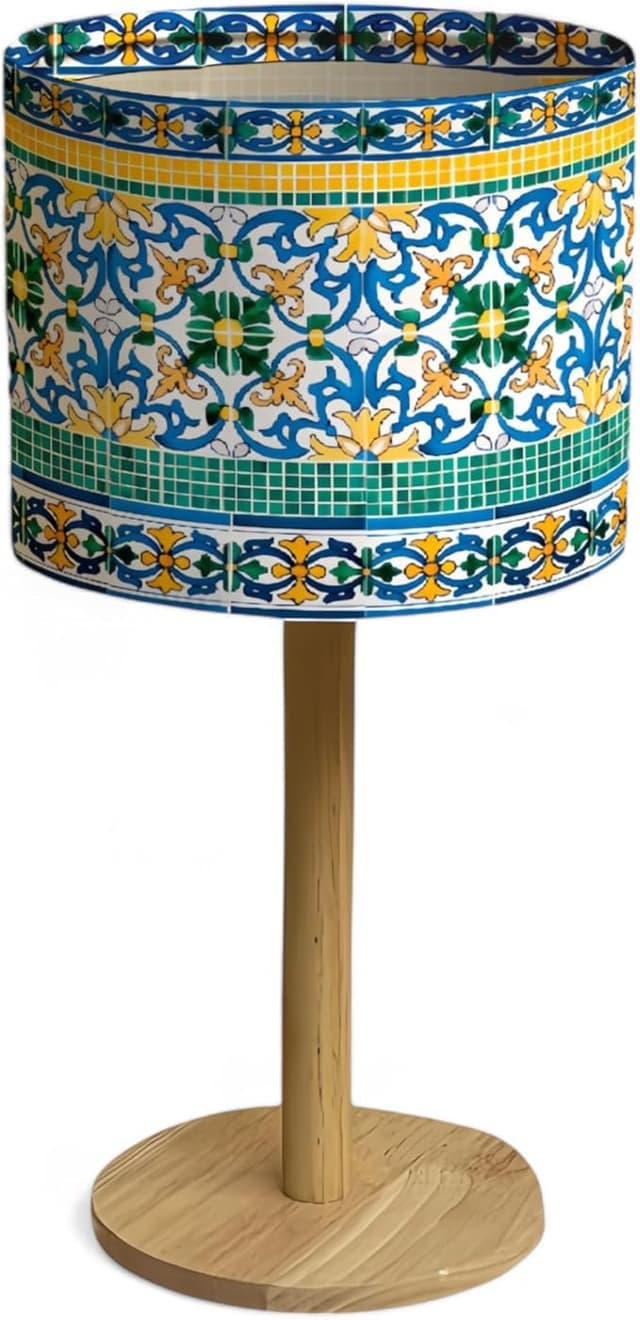 Imagen de Patio Print Lámpara de Mesita de Noche 💡 en OfertitasTOP